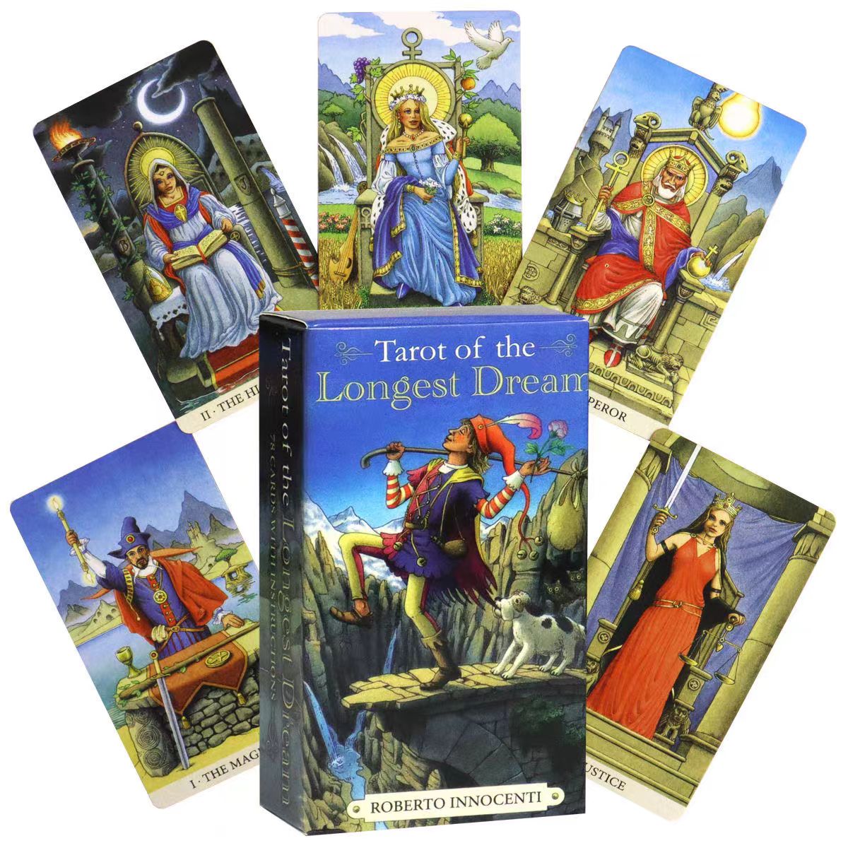 78 Longest Dream Cards With Gu - Tarot Deck With Guidebook recension och pris