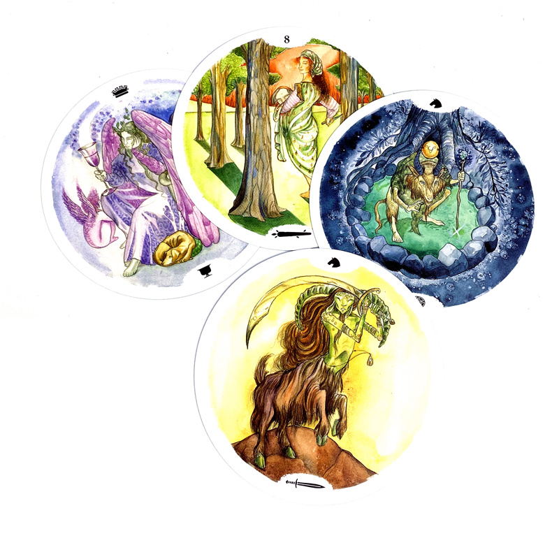New Style Circle Of Life Tarot - Tarot Deck With Guidebook recension och pris