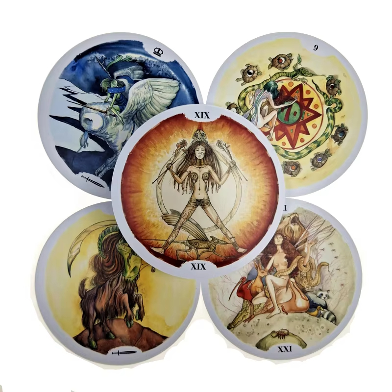 New Style Circle Of Life Tarot - Tarot Deck With Guidebook recension och pris