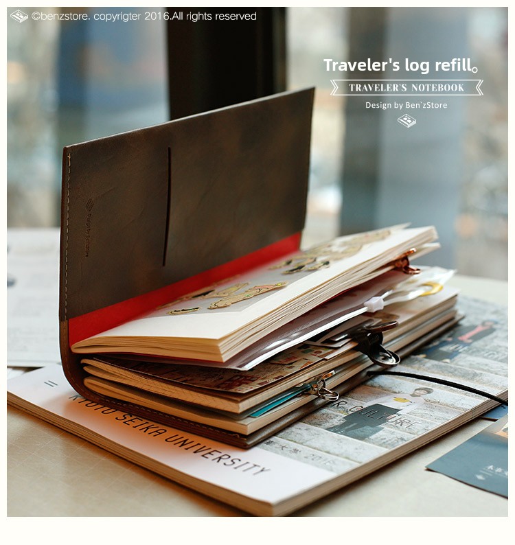 Fromthenon Standard&Passport S - Vintage Leather Journal Notebook recension och pris