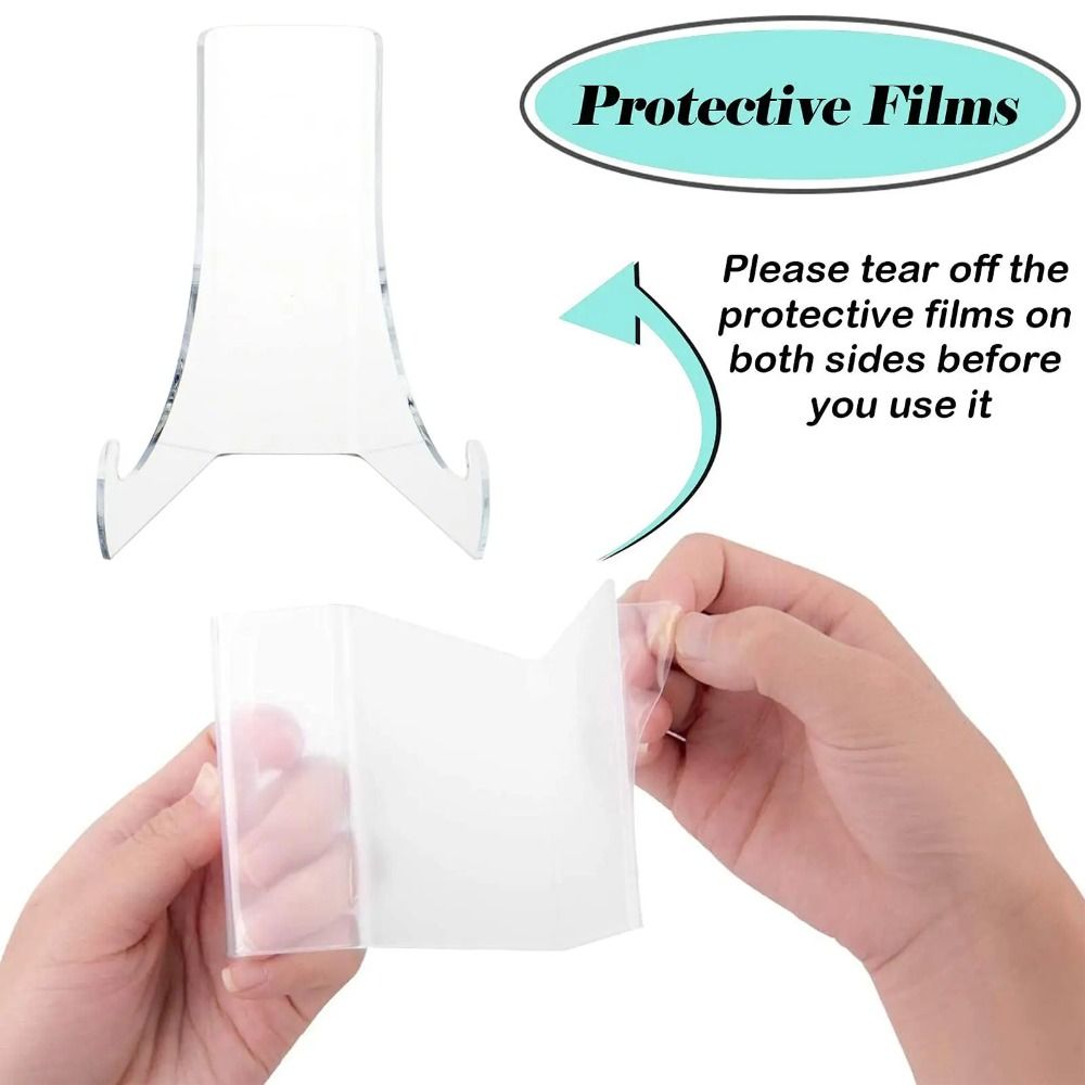 Tablet Holder Acrylic Flat Pla - Clear Acrylic Book Stand Holder recension och pris