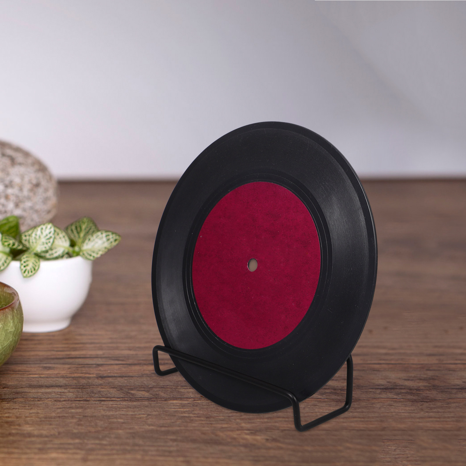 Wall Mounted Iron Vinyl Record - Magazines recension och pris