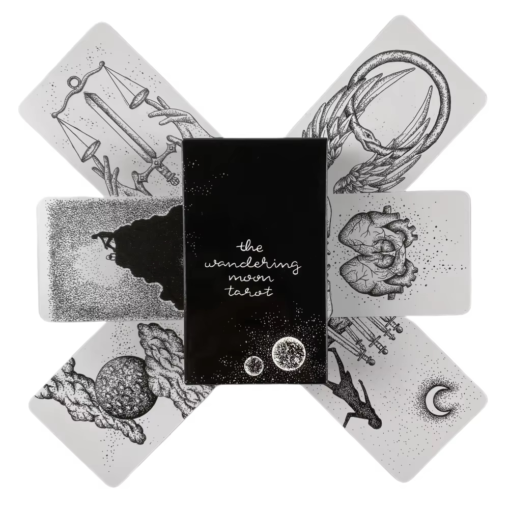 The Wandering Moon Tarot Decks - Tarot Deck With Guidebook recension och pris