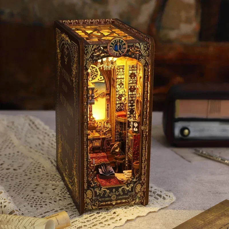 DIY Wooden Book Nook Shelf Ins - Diy Wooden Book Nook Kit Shelf Insert recension och pris