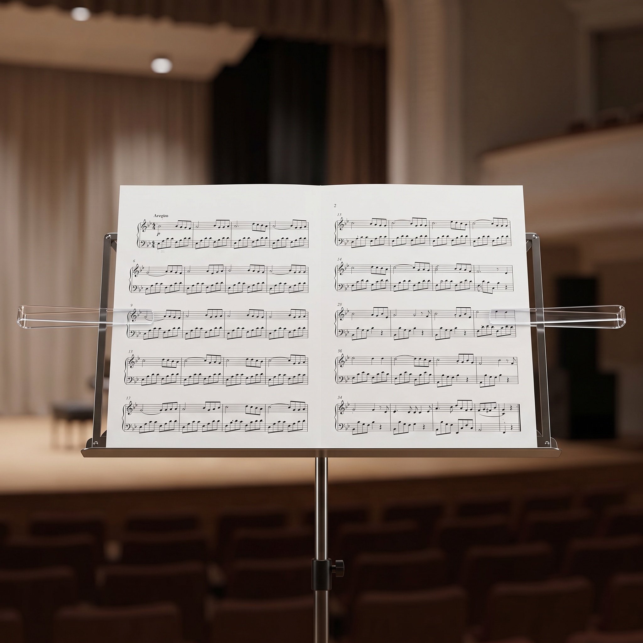 6Pairs Clear Acrylic Music Sta - Clear Acrylic Book Stand Holder recension och pris
