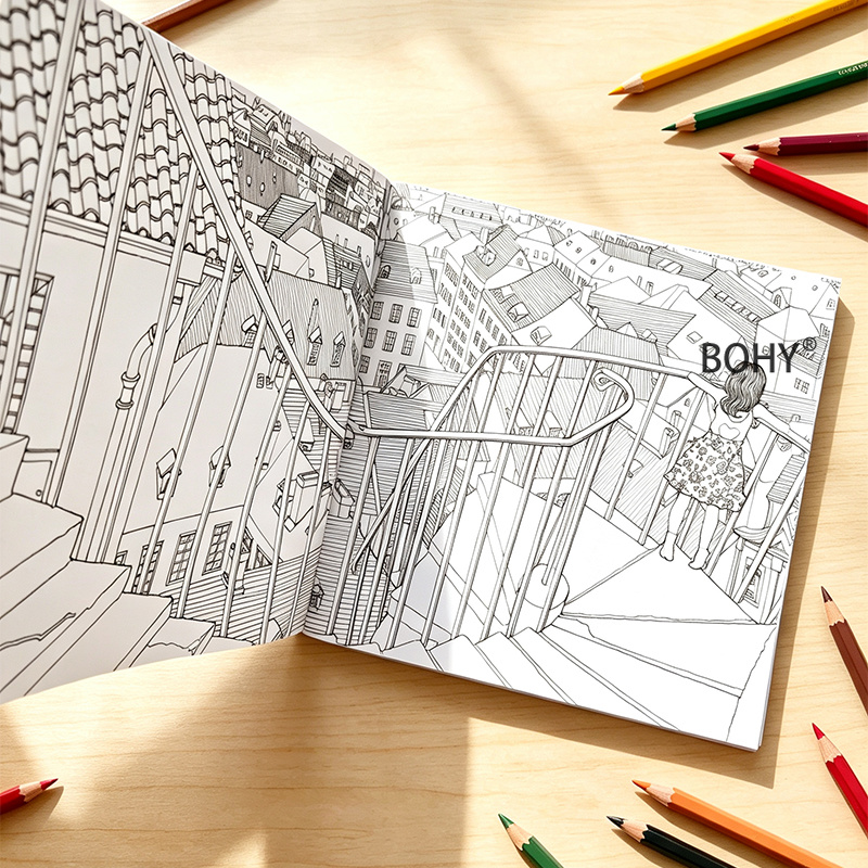 1 Time Travel Themed Coloring  - Adult Coloring Book Stress Relief recension och pris