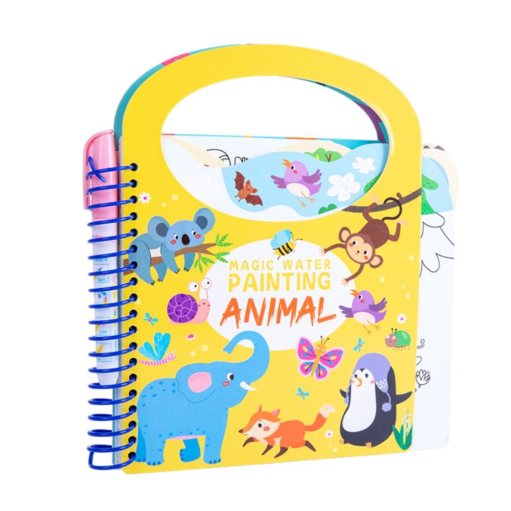 Reusable Water Drawing Montess - Reusable Water Magic Coloring Book recension och pris